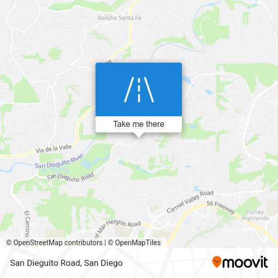 San Dieguito Road map