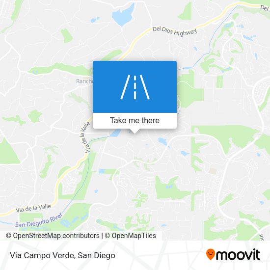Mapa de Via Campo Verde