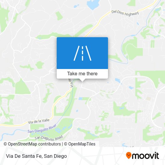 Mapa de Via De Santa Fe