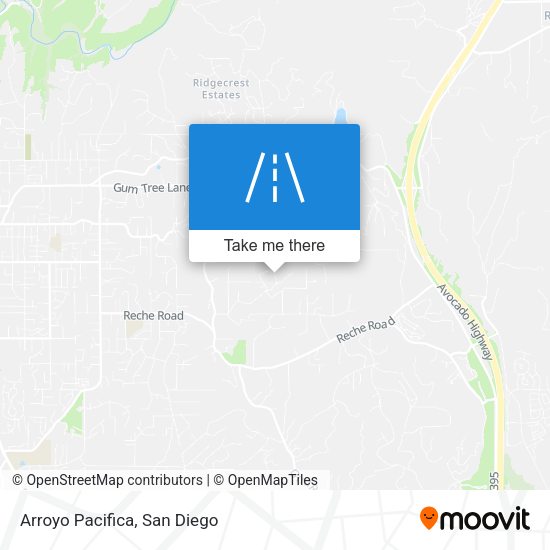 Mapa de Arroyo Pacifica