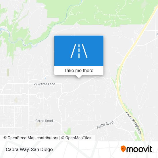 Mapa de Capra Way