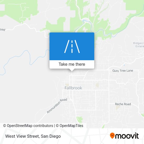 Mapa de West View Street