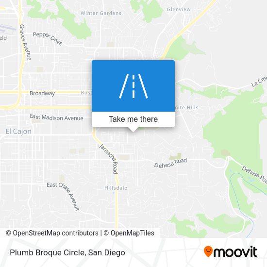 Plumb Broque Circle map