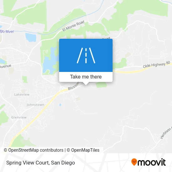 Mapa de Spring View Court