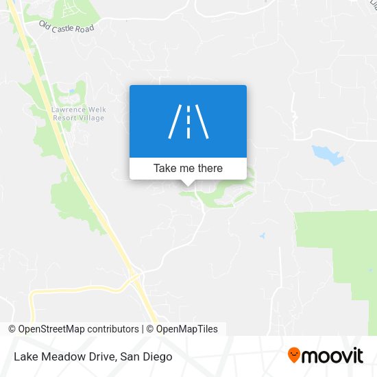 Mapa de Lake Meadow Drive