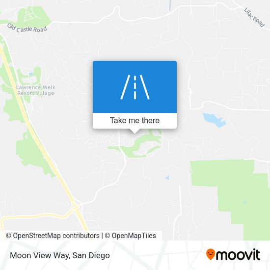 Moon View Way map