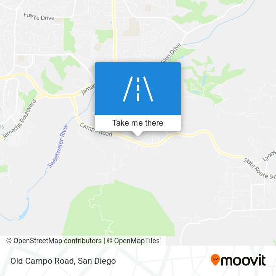 Mapa de Old Campo Road