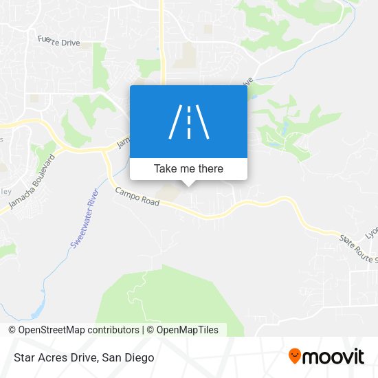 Star Acres Drive map