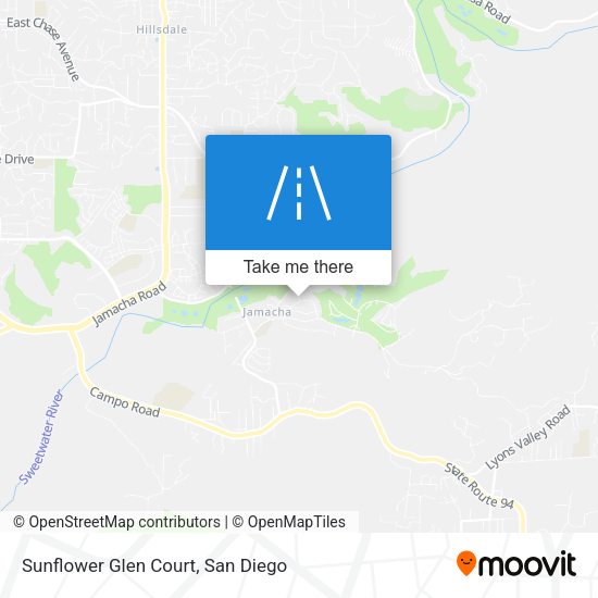 Sunflower Glen Court map