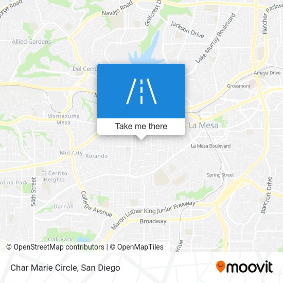 Mapa de Char Marie Circle