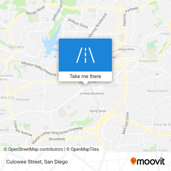 Mapa de Culowee Street