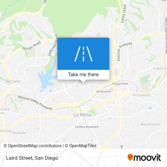 Mapa de Laird Street