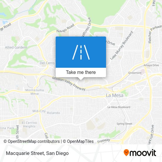 Mapa de Macquarie Street