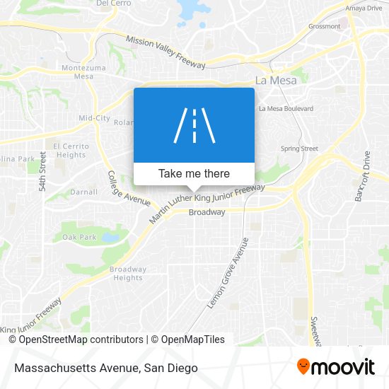 Massachusetts Avenue map