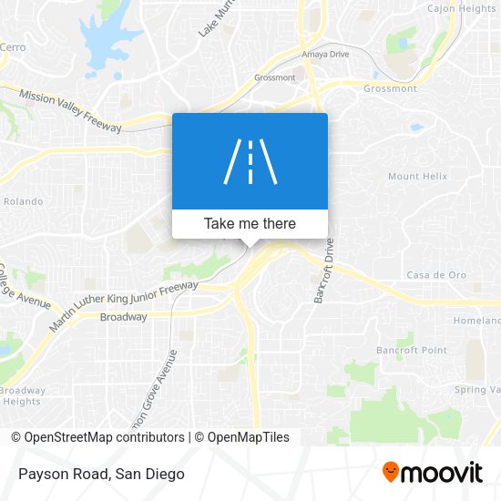 Mapa de Payson Road