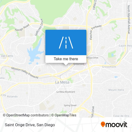 Mapa de Saint Onge Drive
