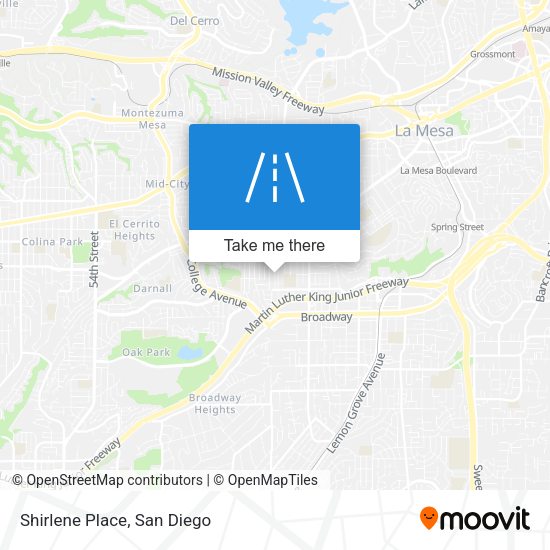 Mapa de Shirlene Place