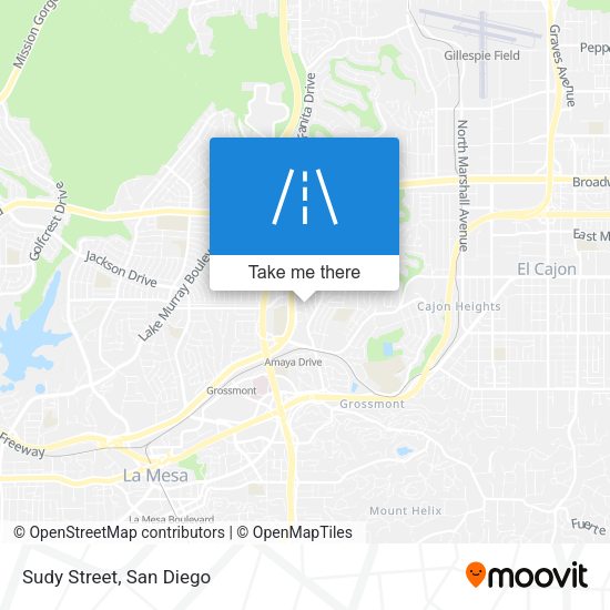 Mapa de Sudy Street