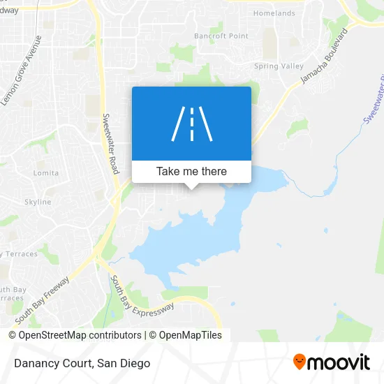 Danancy Court map