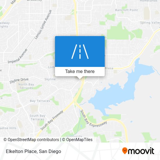 Mapa de Elkelton Place