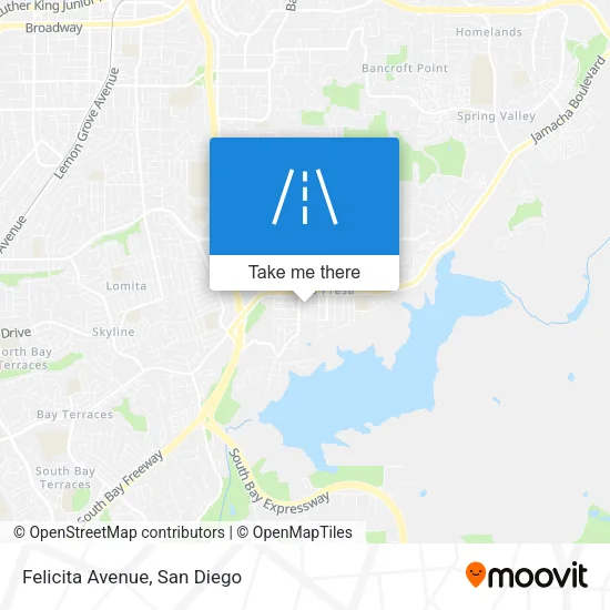 Felicita Avenue map