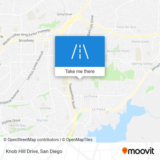 Mapa de Knob Hill Drive