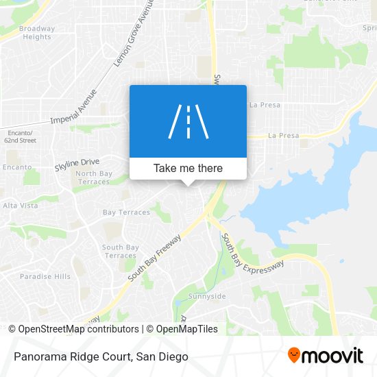 Mapa de Panorama Ridge Court
