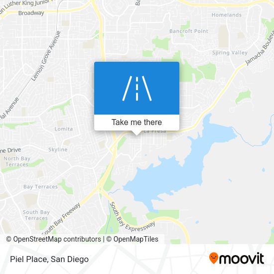 Mapa de Piel Place
