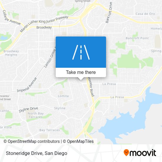 Stoneridge Drive map