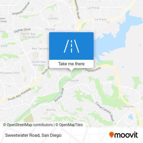 Mapa de Sweetwater Road