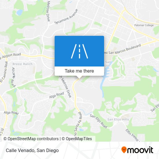 Mapa de Calle Venado