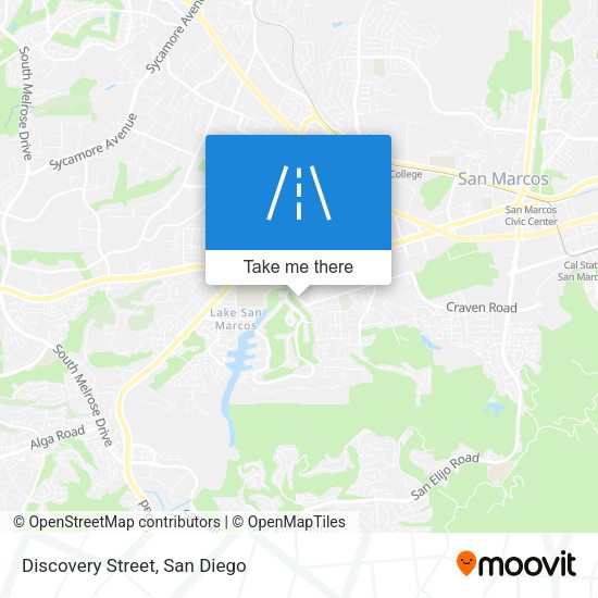 Mapa de Discovery Street