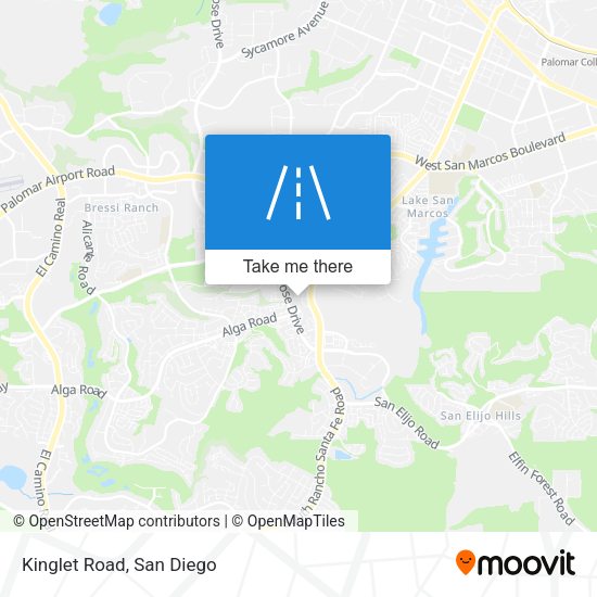 Mapa de Kinglet Road