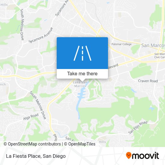 Mapa de La Fiesta Place