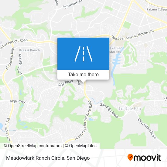Meadowlark Ranch Circle map