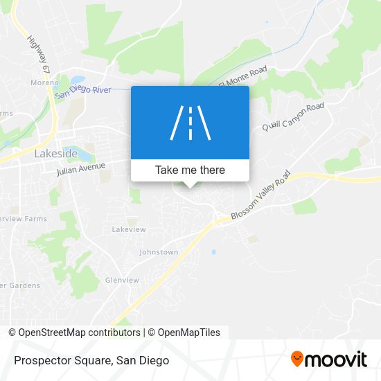 Mapa de Prospector Square