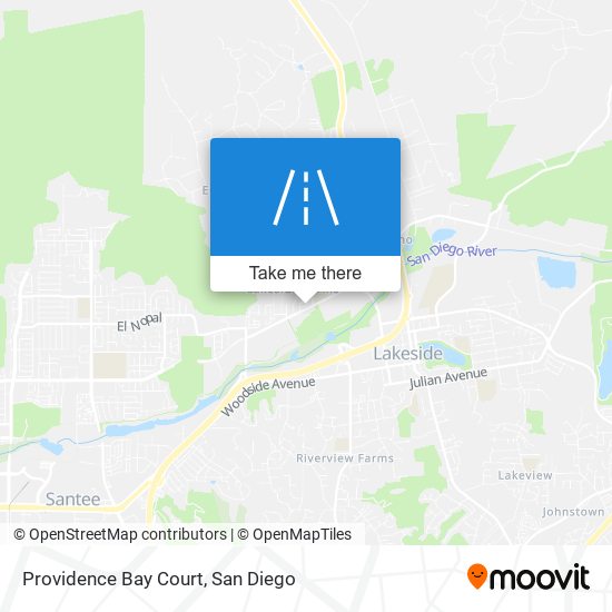 Mapa de Providence Bay Court