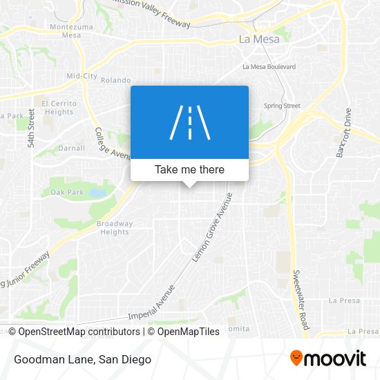 Mapa de Goodman Lane