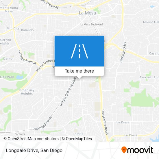 Longdale Drive map