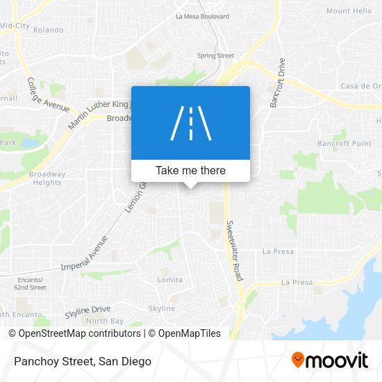 Mapa de Panchoy Street