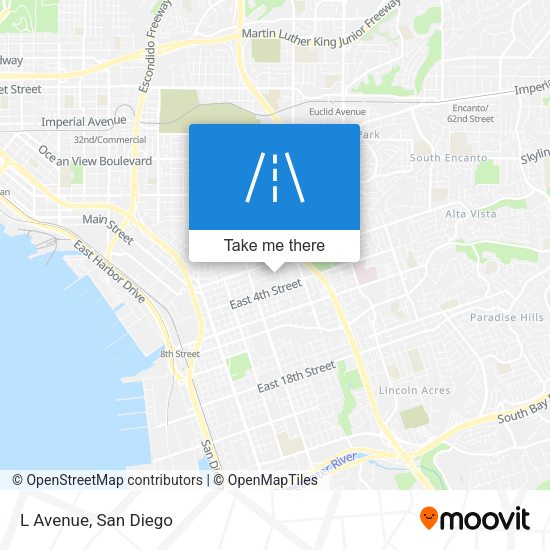 Mapa de L Avenue