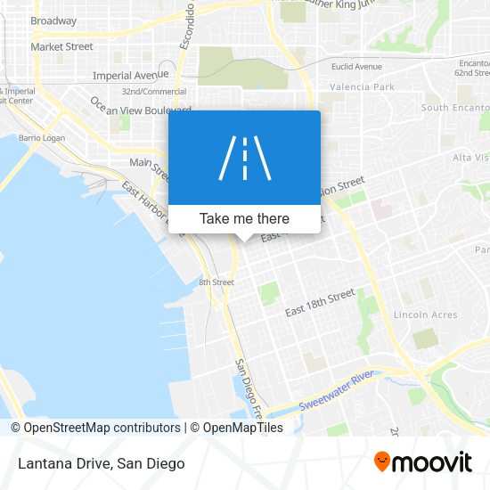Mapa de Lantana Drive