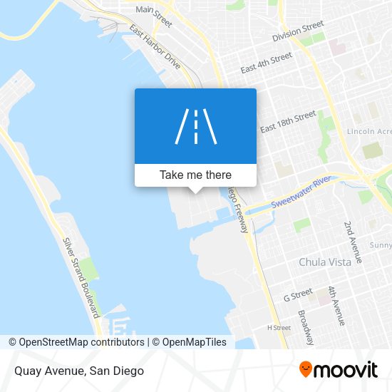 Mapa de Quay Avenue