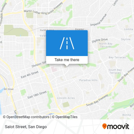 Mapa de Salot Street