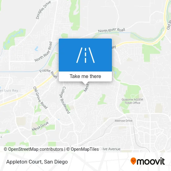 Appleton Court map