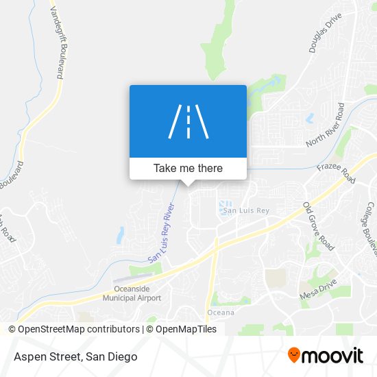 Aspen Street map