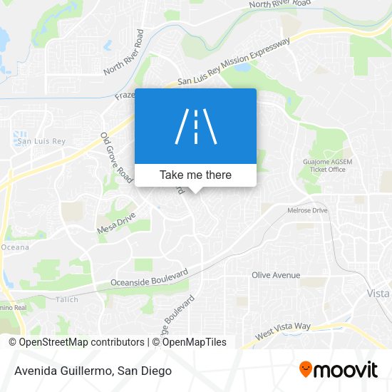 Mapa de Avenida Guillermo
