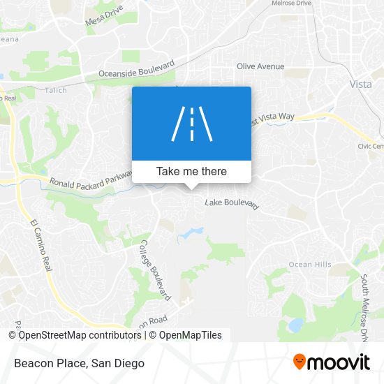 Beacon Place map