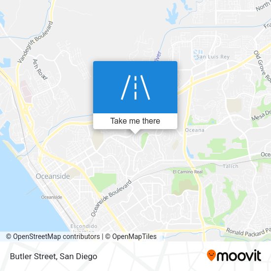 Mapa de Butler Street