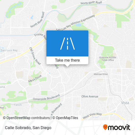 Mapa de Calle Sobrado